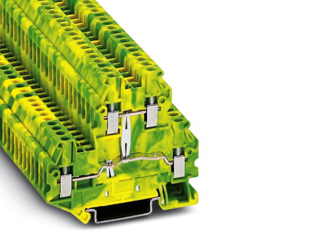 Borne de Doble Piso Conductor de Proteccion - Uttb 2,5-PE 3044665 — Phoenix Contact — Phoenix Contact