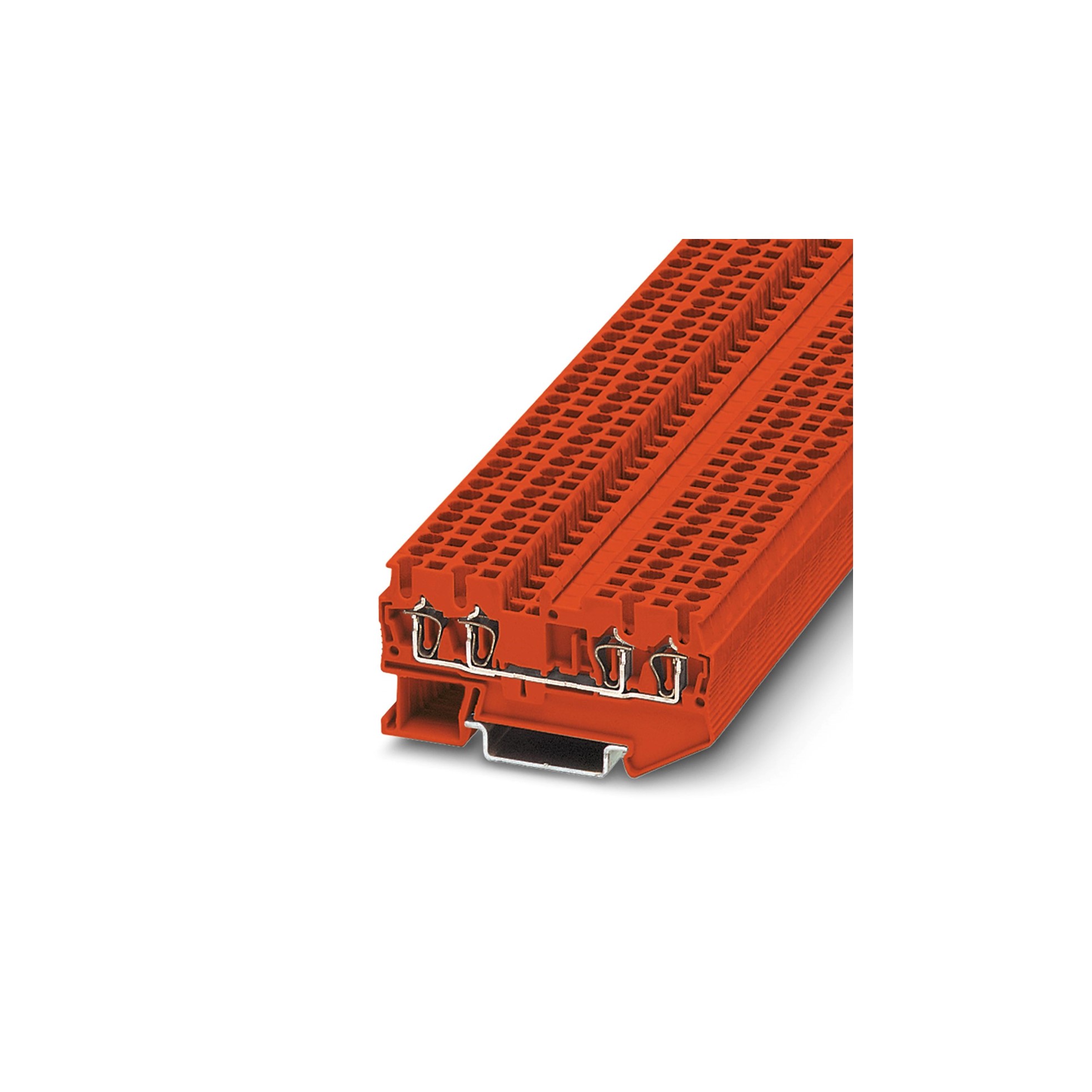 Borne de Paso 2.5mm² 4 Conex Rojo 3037410 — Phoenix Contact — Phoenix Contact