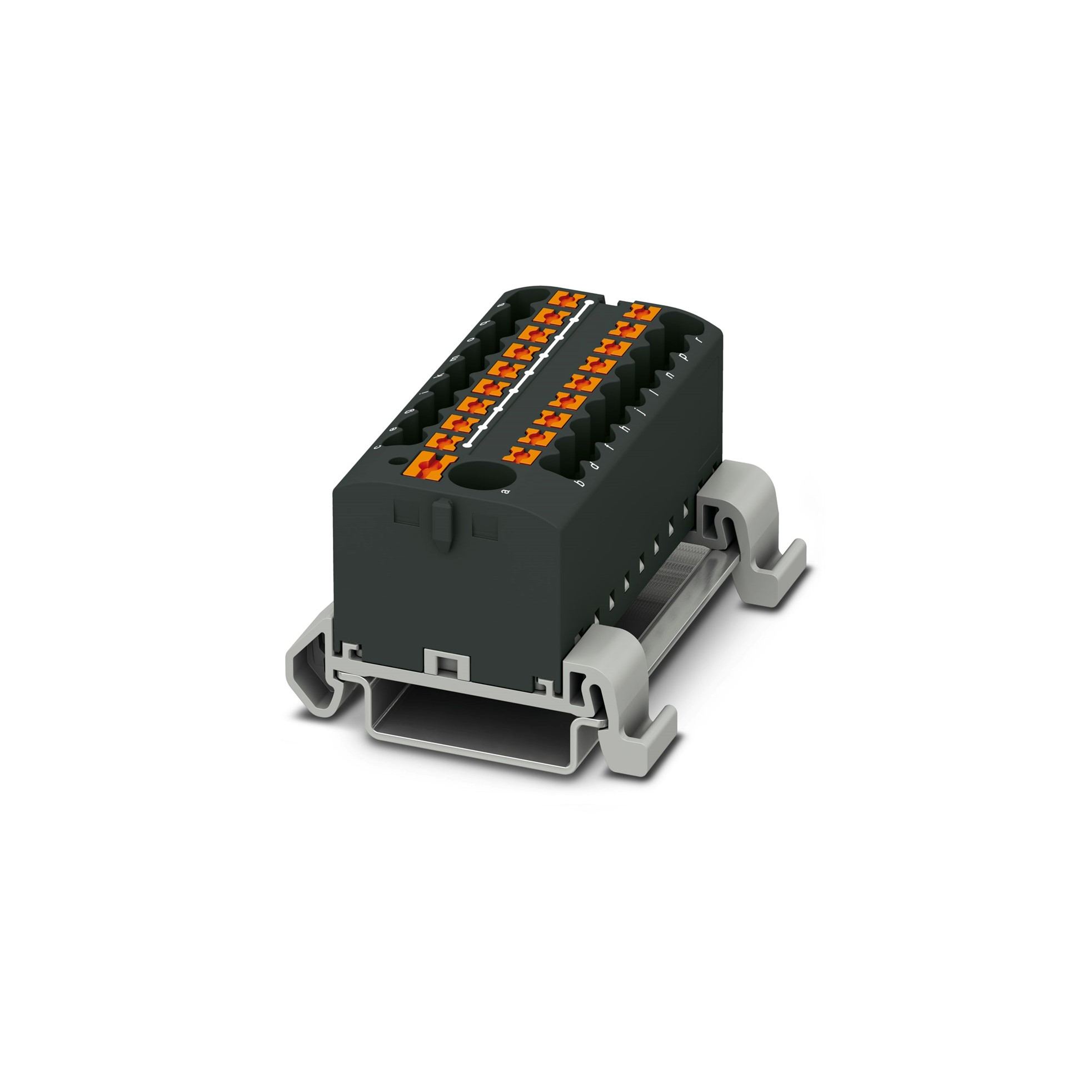 Bloque para Distribucion Ptfix 6/18x2,5-NS35A Bk 3273256 — Phoenix Contact — Phoenix Contact