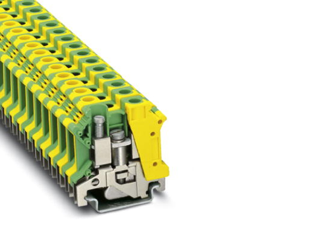 Borne de Tierra para Carril - Uslkg 10 N 3003923 — Phoenix Contact — Phoenix Contact