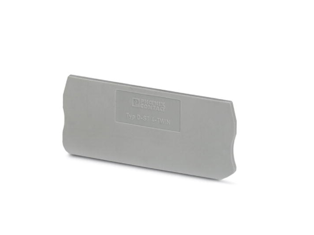 Tapa Borne L/mant. Twin 4mm Gris 3030491 — Phoenix Contact — Phoenix Contact