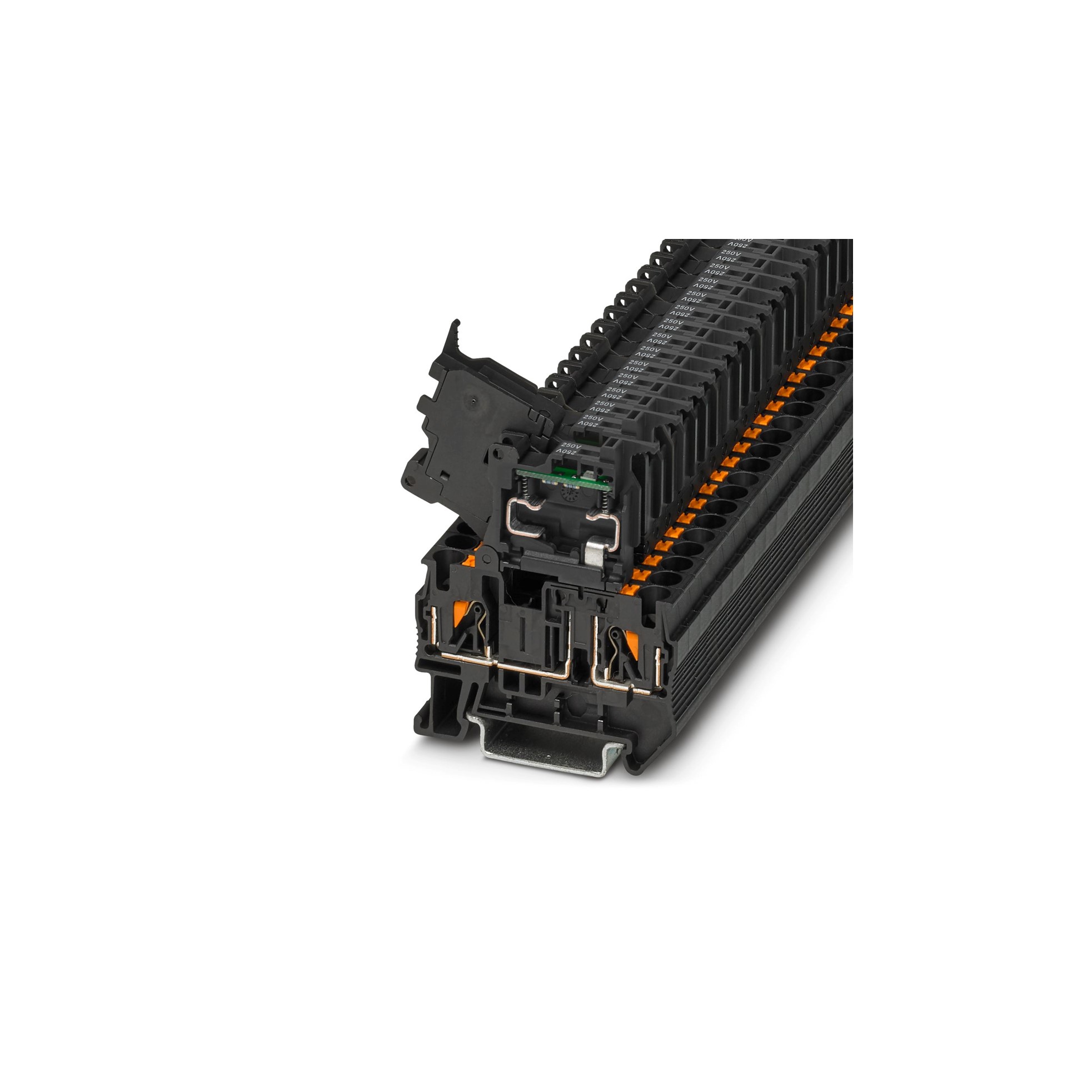 Borne de Carril para Fusible Pt 4-HESILA 250 (5x20) 3211907 — Phoenix Contact — Phoenix Contact