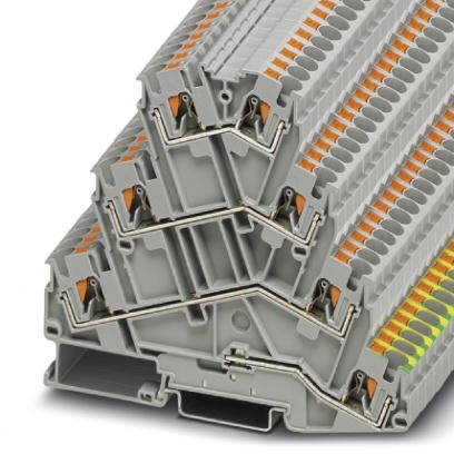 Borne de Conexion del Motor - Pt 4-PE/3L 3210442 — Phoenix Contact — Phoenix Contact