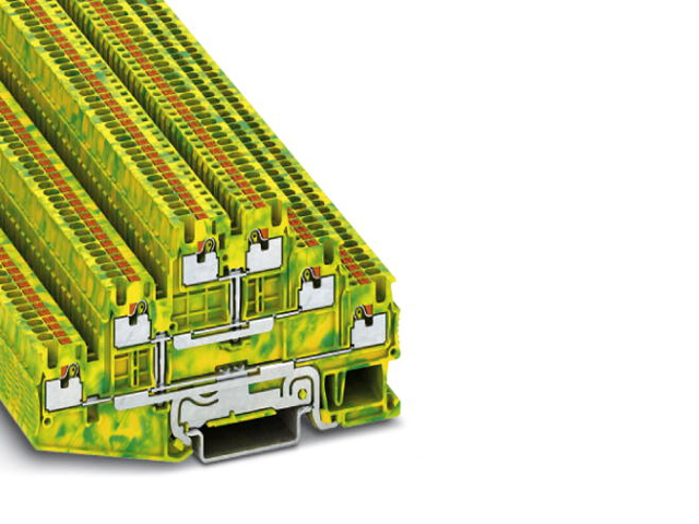 Borne L/mant 3 Pisos 1.5mm² Pit Tierr 3213739 — Phoenix Contact — Phoenix Contact