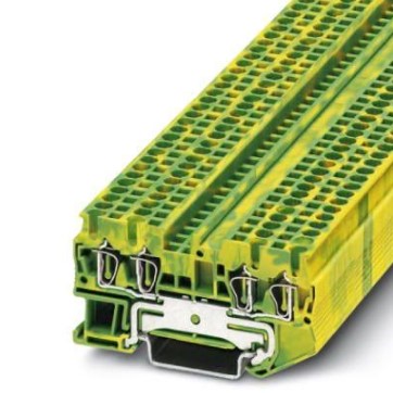 Borne de Tierra para Carril - St 2,5-QUATTRO-PE 3031322 — Phoenix Contact — Phoenix Contact