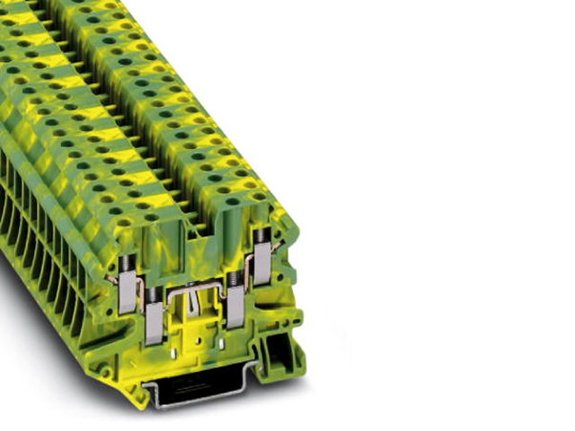 Borne de Tierra para Carril - Ut 4-QUATTRO-PE 3044597 — Phoenix Contact — Phoenix Contact