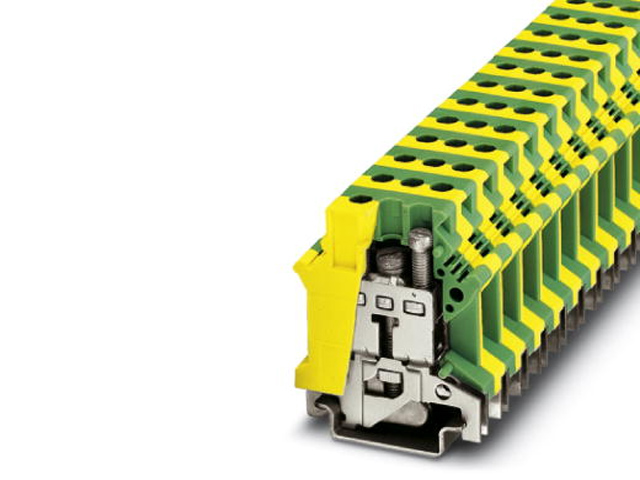 Borne de Tierra para Carril - Uslkg 16 N 443023 — Phoenix Contact — Phoenix Contact
