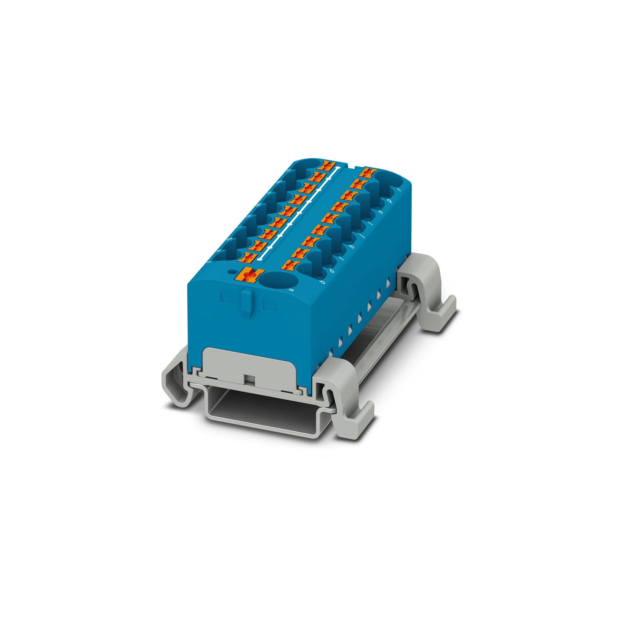 Bloque para Distribucion - Ptfix 10/18x4-NS35A Bu 3273770 — Phoenix Contact — Phoenix Contact
