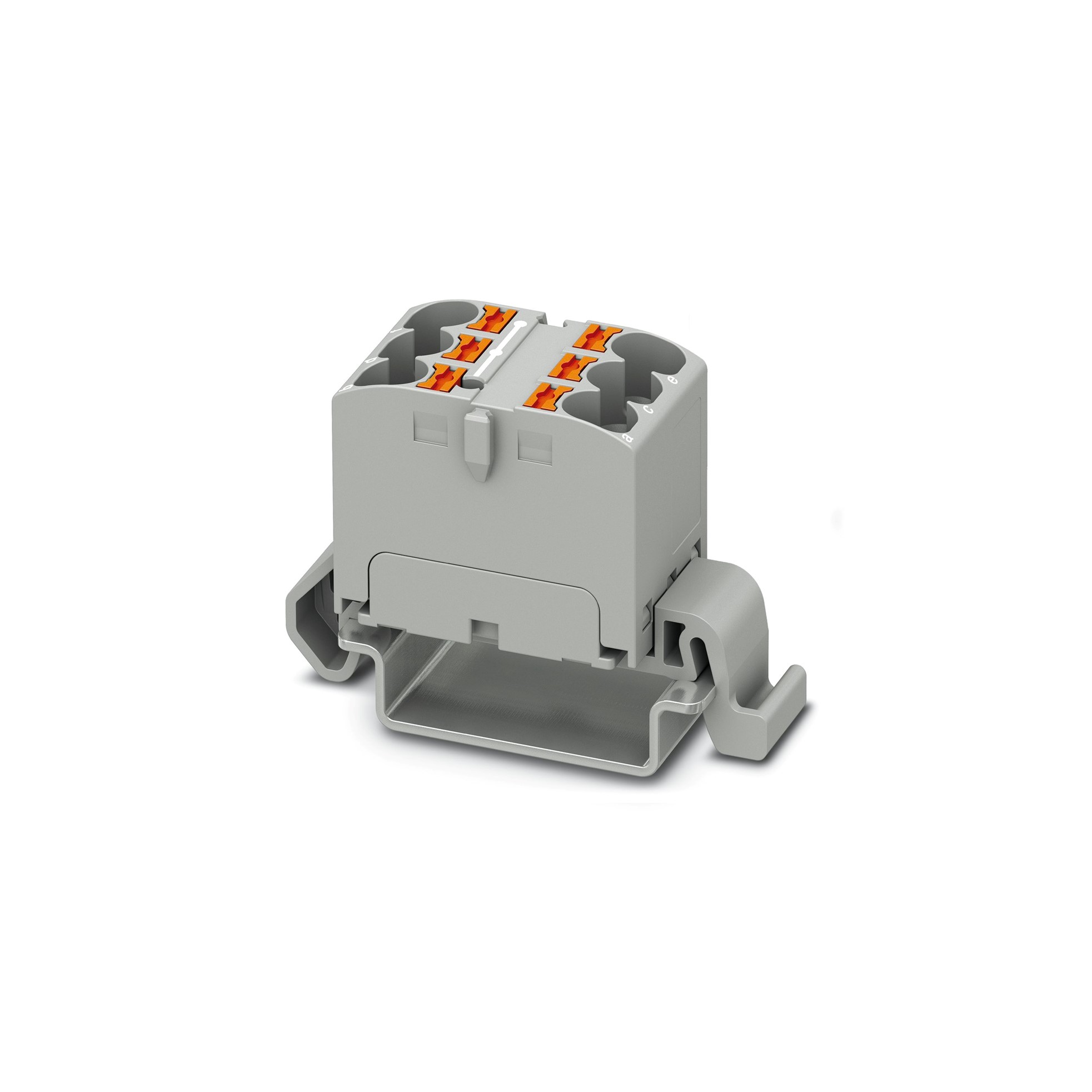 Bloque para Distribucion - Ptfix 6x4-NS35A Gy 3273658 — Phoenix Contact — Phoenix Contact