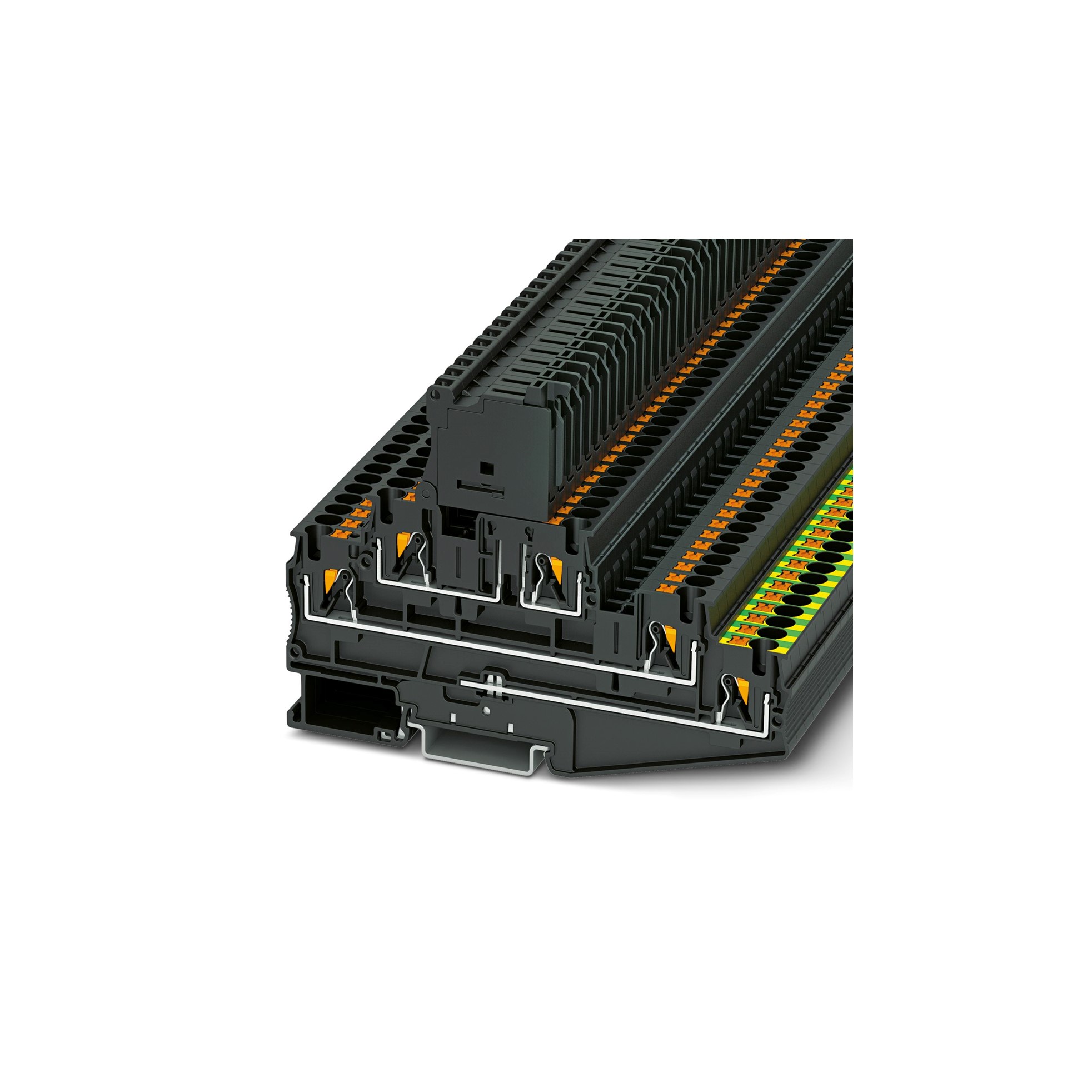 Borne de Carril para Fusible Pt 4 PE L Hesi 5x20 3002602 — Phoenix Contact — Phoenix Contact