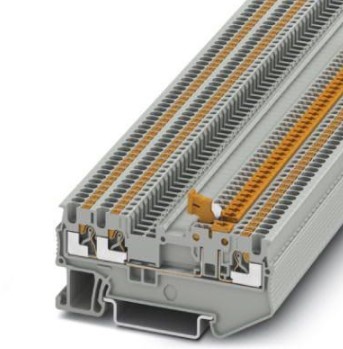 Borne Seccionable/cuchilla 1.5mm² 3/CONEXIONES Push-in Libre/mantencion Gris 3210311 — Phoenix Contact — Phoenix Contact