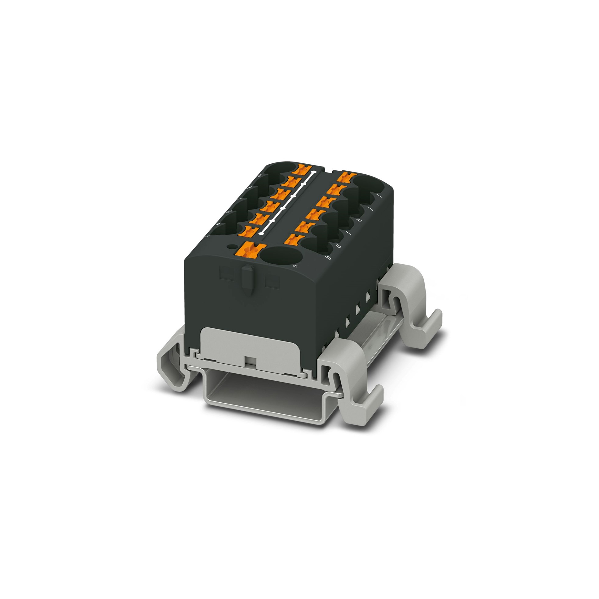Bloque Distrib Ptfix 10 12x4 NS35A 0.5mm² - 10mm² Rojo 3273760 — Phoenix Contact — Phoenix Contact