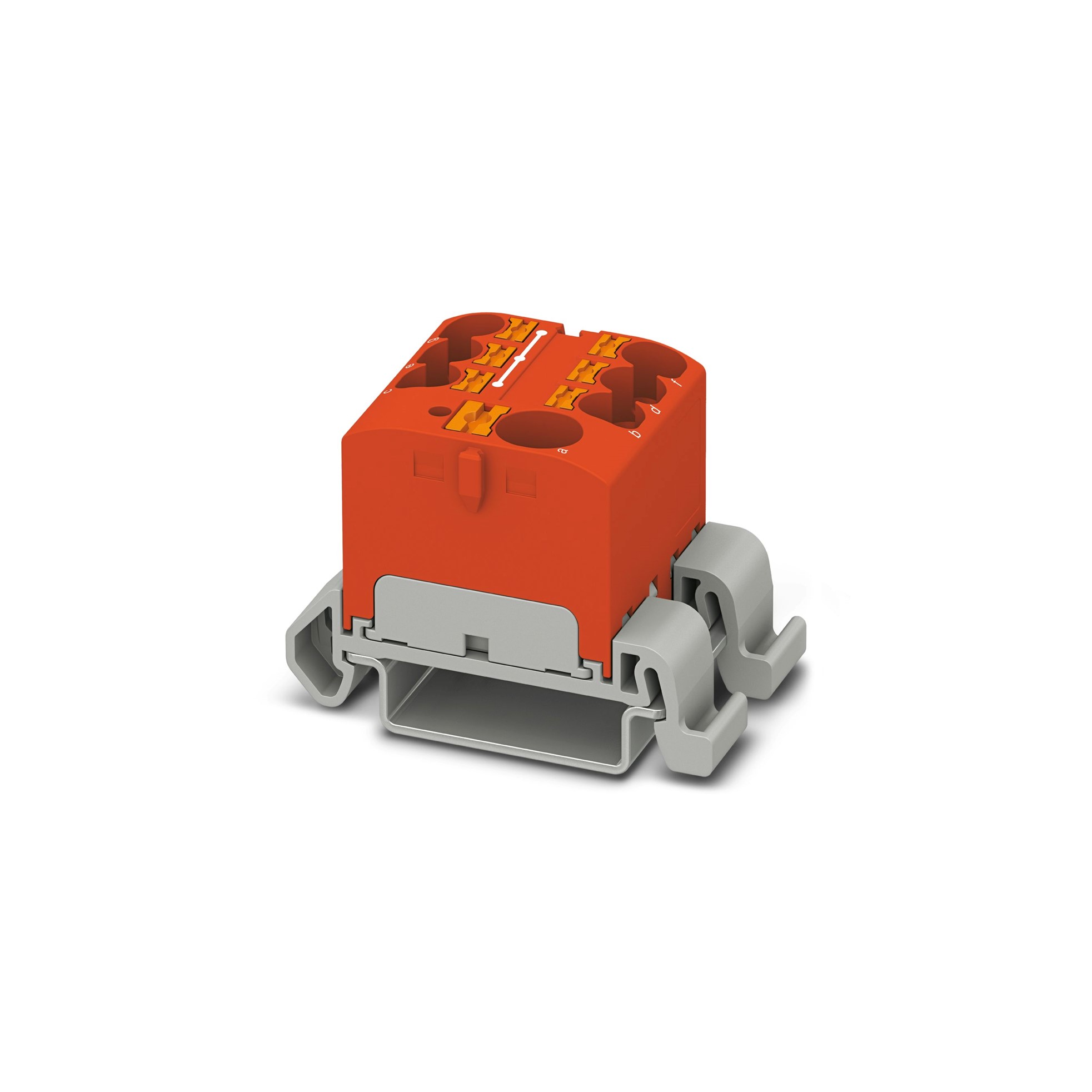 Bloque Distrib Ptfix 10 6x4 NS35A 0.2mm² - 6mm² Rojo 3273728 — Phoenix Contact — Phoenix Contact