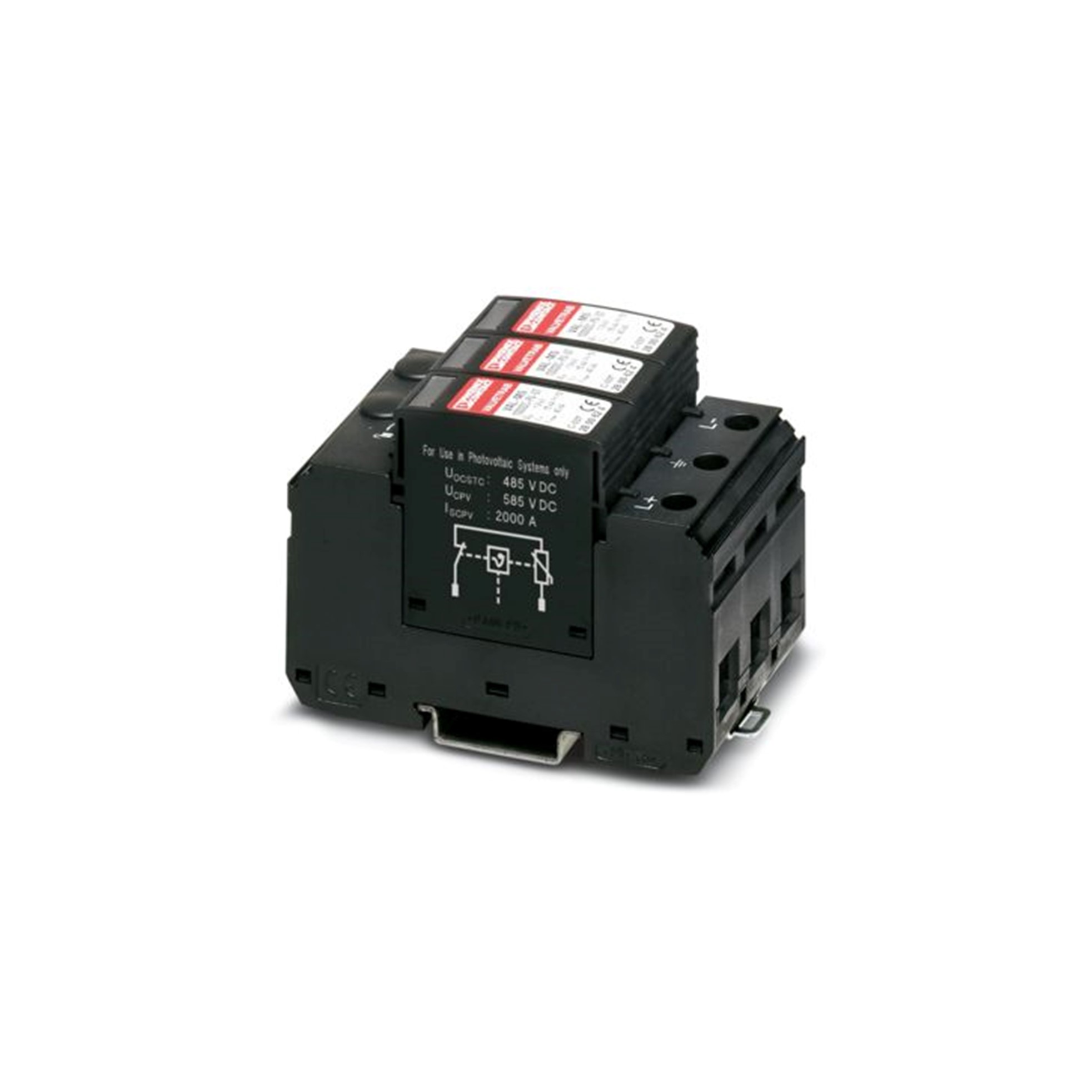 Descargador de sobretensiones modelo 2 - val-ms 1000dc-pv/2+v - 2800628 Phoenix Contact — Phoenix Contact