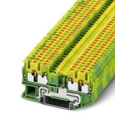 Borne para Conexion de Pantalla - Pt 2,5-QUATTRO-PE Bk 3209595 — Phoenix Contact — Phoenix Contact