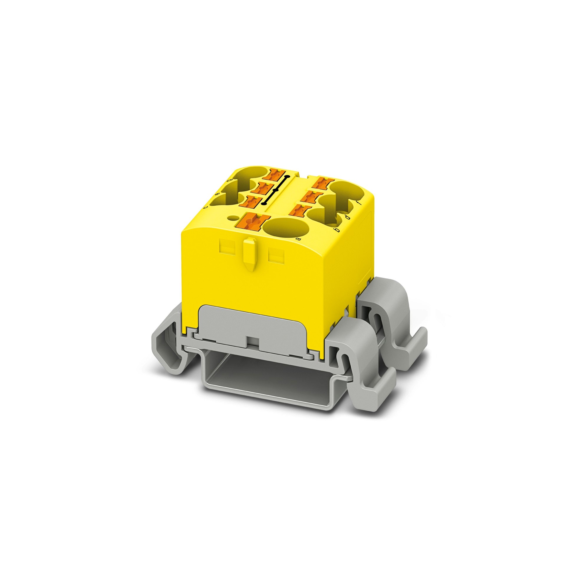 Bloque para Distribucion Ptfix 10/6x4-NS35A Ye 3273730 — Phoenix Contact — Phoenix Contact