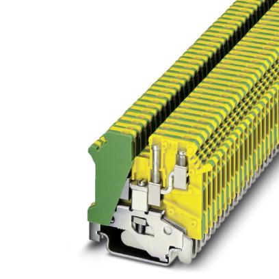 Borne Conexion UK3 3/CONDUCT 2.5mm² Ve-am Tierra 1923128 — Phoenix Contact — Phoenix Contact
