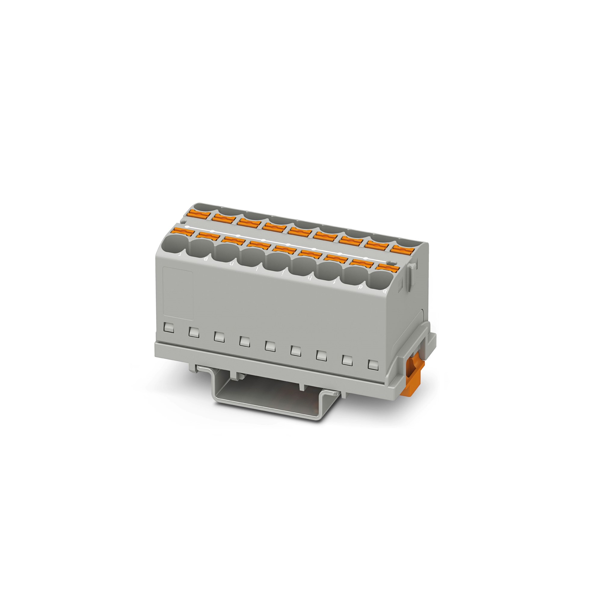 Ptfix 18x4-NS35 Gy - Bloque para Distribucion 3273570 — Phoenix Contact — Phoenix Contact