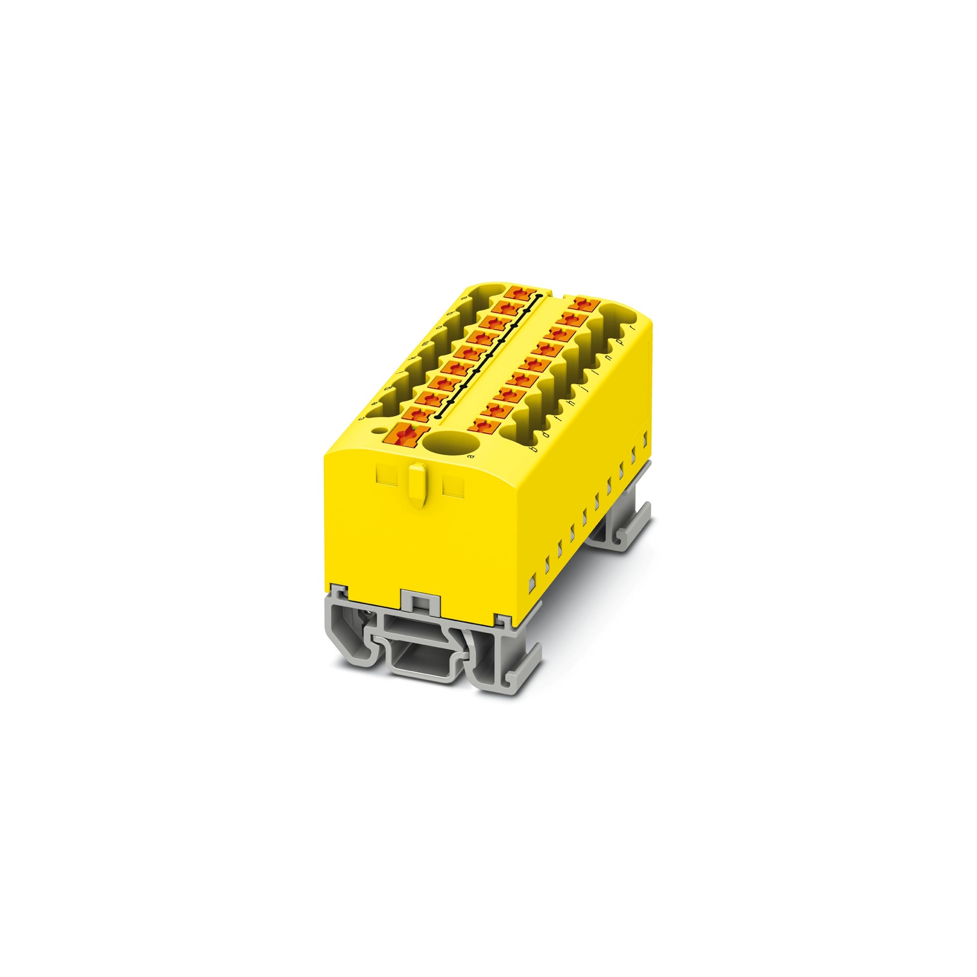 Bloque Distrib Ptfix 6/18x2,5-NS15A Ye 3274216 — Phoenix Contact — Phoenix Contact