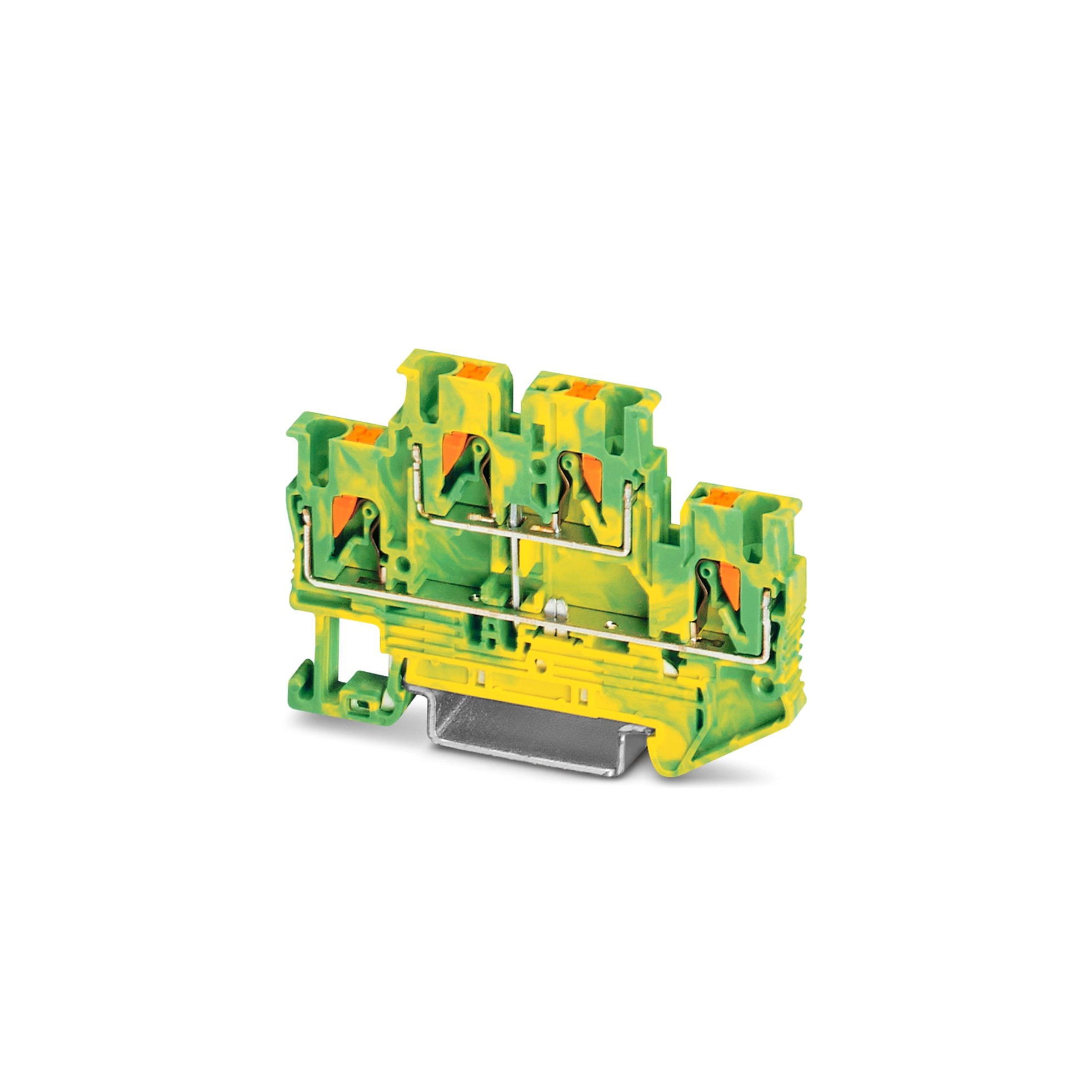 BORNE DE DOBLE PISO CONDUCTOR DE PROTECCION - PTTB 2,5-PE - 3210596 Phoenix Contact — Phoenix Contact