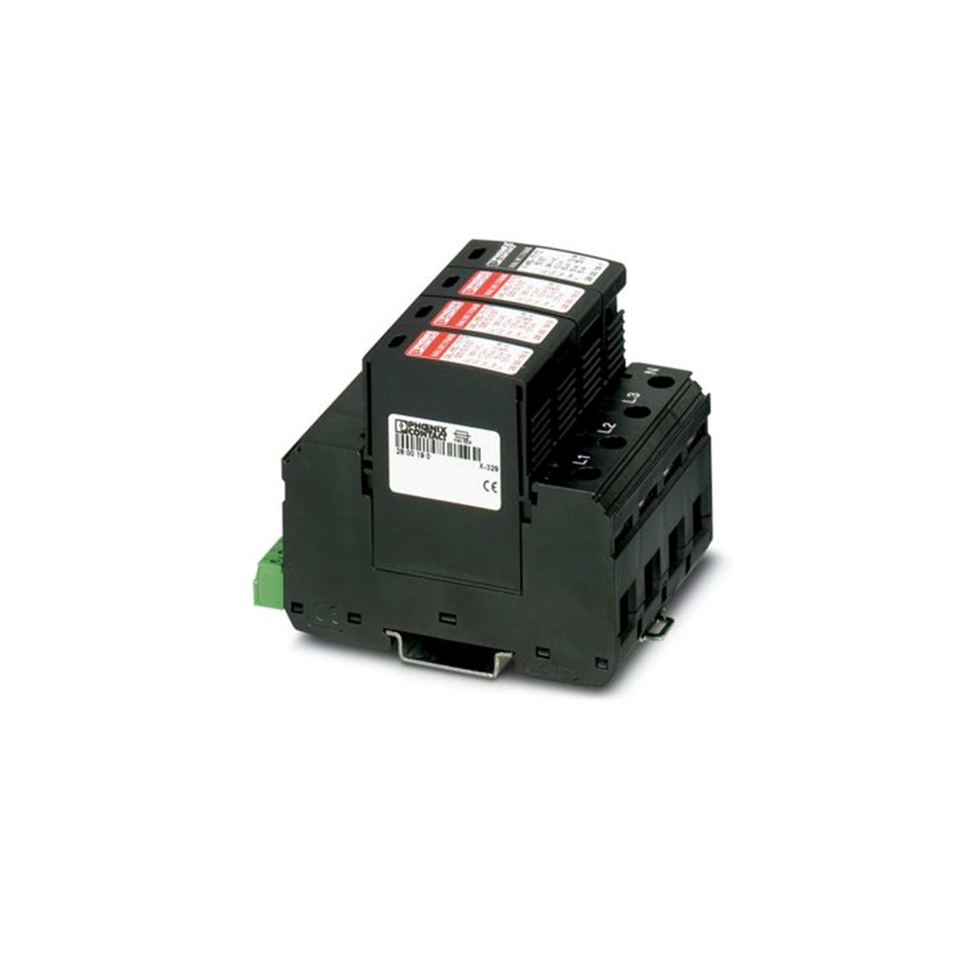 DESCARGADORES DE SOBRETENSIONES TIPO 1/2 - VAL-MS-T1/T2 335/12.5/3+1-FM - 2800183 Phoenix Contact — Phoenix Contact