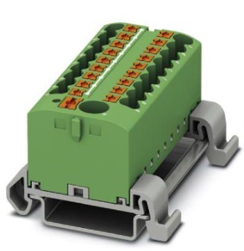 Repartidor Horizontal 19/CONEXIONES 24A 56x45x31mm Verde Conexion/push-in (0,14 a 4mm²) 3273250 — Phoenix Contact — Phoenix Contact