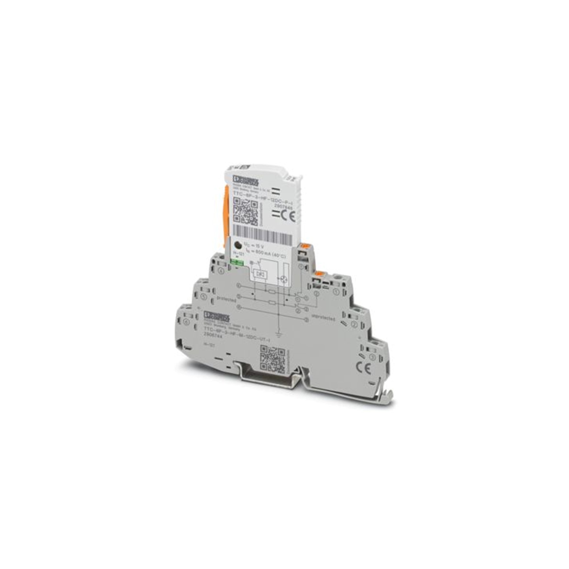 Dispositivo de Protec. Contra Sobretensiones TTC-6P 3-HF-M-12DC 2906744 — Phoenix Contact — Phoenix Contact