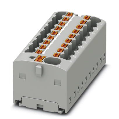 Repartidor Horiz 19 Conex 17.5A 1.5mm² Ptfix 4/18x1,5 Gris 1047418 — Phoenix Contact — Phoenix Contact