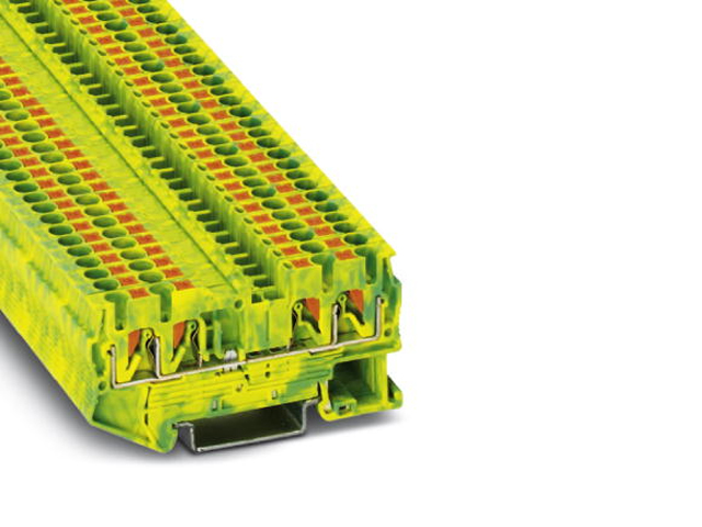Borne de Tierra para Carril - Pt 2,5-QUATTRO-PE 3209594 — Phoenix Contact — Phoenix Contact