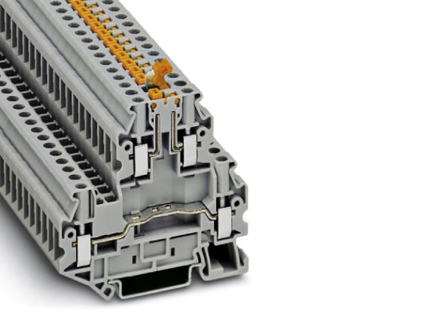 Borne Int Cuchill 6mm² 2P 4 Conex 3044775 — Phoenix Contact — Phoenix Contact