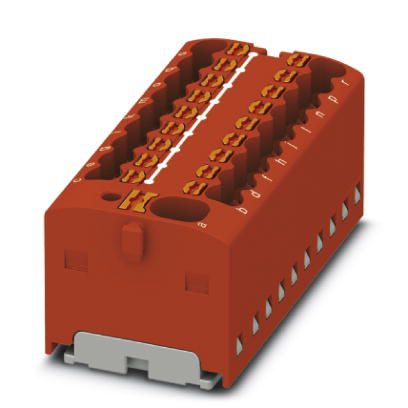 Repartidor Horiz 19 Conex 17.5A 1.5mm² Ptfix 4/18x1,5 Rojo 1047420 — Phoenix Contact — Phoenix Contact