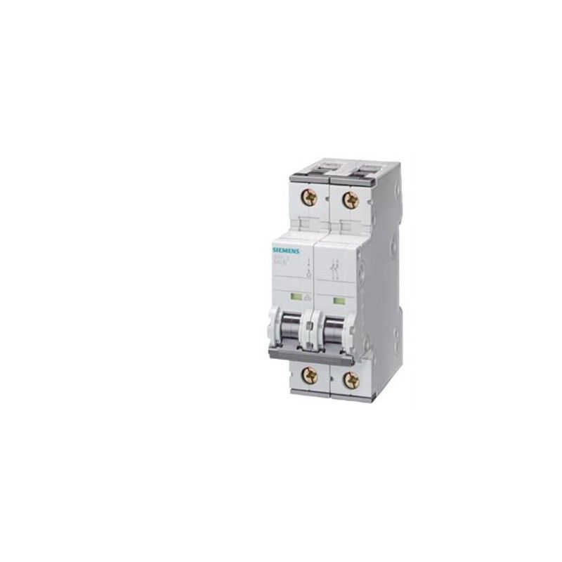 Interruptor automático 2x50A 400V 25kA curva C 5SY8250-7 Siemens — Siemens