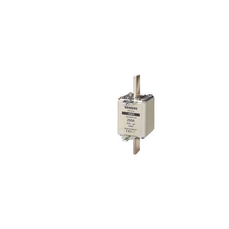 Fusible NH Tam 3 Gg 400A 690VAC/440VDC 3NA3360-6 — Siemens — Siemens