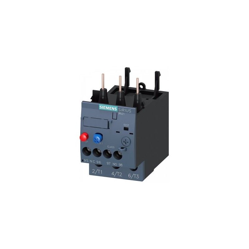 Relé TERMICO S0 4,50-6,30A 1NA+1NC 3RU2126-1GB0 Siemens — Siemens