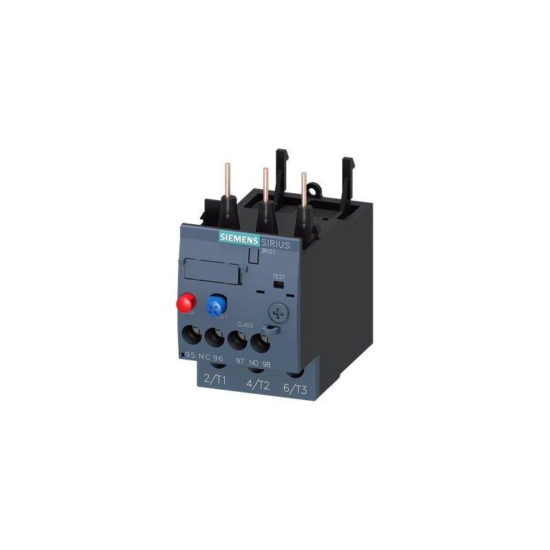 Relé TERMICO S0 1,80-2,50A 1NA+1NC 3RU2126-1CB0 Siemens — Siemens