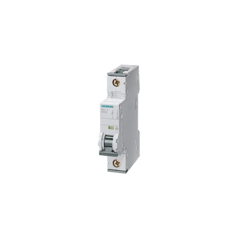 Interruptor automático 1x6A 25kA curva C 5SY8106-7 Siemens — Siemens