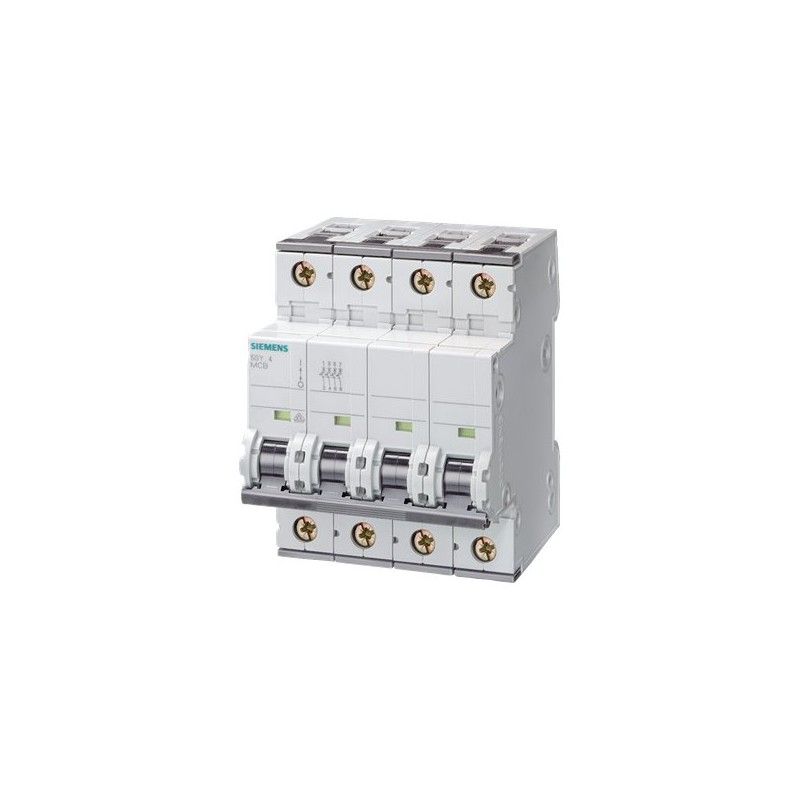 Interruptor automático 4A 10kA curva C 5SY4404-7 Siemens — Siemens