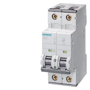 Interruptor automático 50A 10kA curva C 5SY4250-7 Siemens — Siemens
