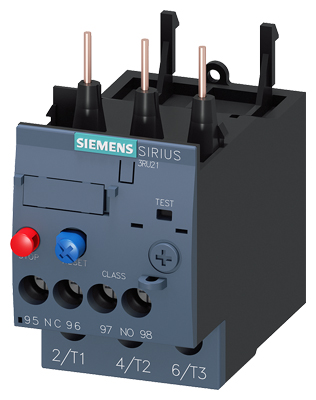 Relé TERMICO S0 17,00-22,00A 1NA+1NC 3RU2126-4CB0 Siemens — Siemens