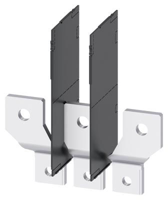 Terminales de Conexion a Barra con Separadores de Fase 3 Unidades para 3VA1 400/630 3VA2 400/630 3VA9483-0QC00 — Siemens — Siemens