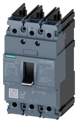 Interruptor caja moldeada 3x15A 65kA 3VA 43216261 Siemens — Siemens