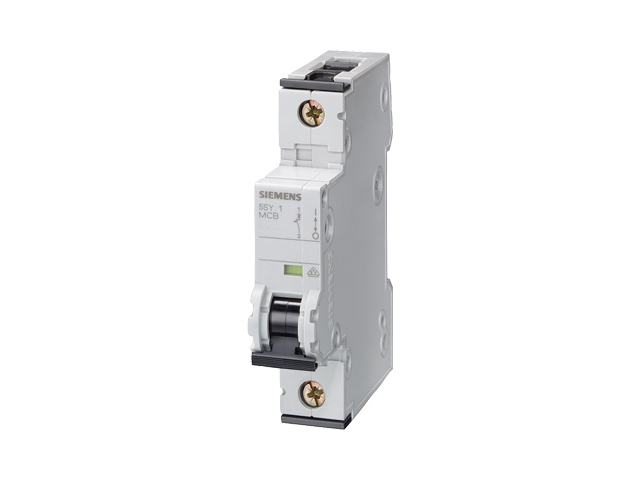 Interruptor automático 1x10A 15kA curva C 5SY6110-7 Siemens — Siemens