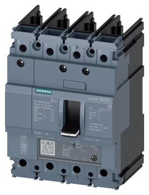Interruptor caja moldeada 4x125A 3VA 43211061 Siemens — Siemens