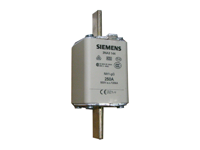 Fusible Talla 1 250AMP NH 3NA3144 — Siemens — Siemens