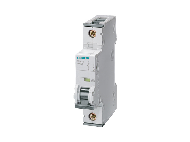 Interruptor automático 10A 10kA curva C 5SY4110-7 Siemens — Siemens