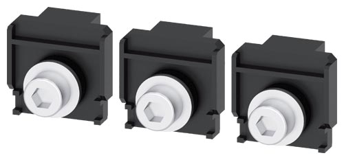 Terminales de Conexion Plana con Tornillos 3 Unidades para 3VA1 400/630 3VA2 400/630 3VA9403-0QA00 — Siemens — Siemens