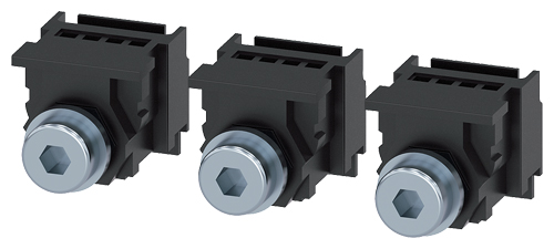 Terminales de Conexion Plana con Tornillos 3 Unidades para 3VM 160 3VM9113-0QA00 — Siemens — Siemens