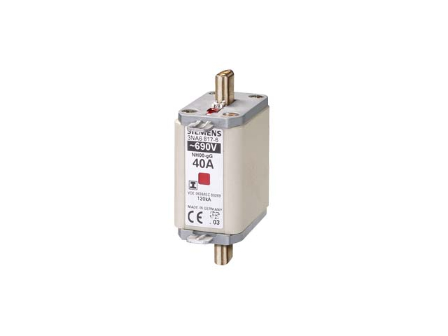 Fusible 63A 690V 120kA 43620/00 Gg 3NA6822-6 — Siemens — Siemens