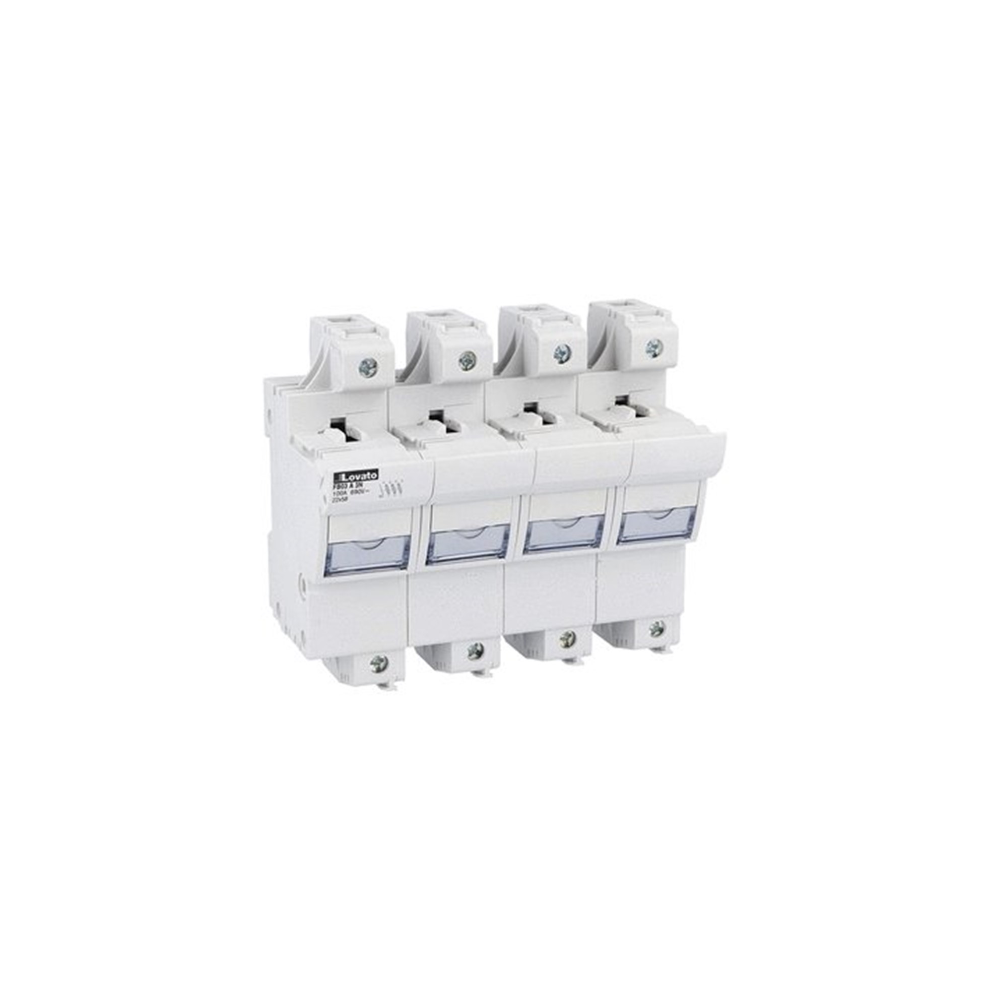 Portafusible 3x125A 690VCA Para Fus 22x58mm 3P+N FB03A3N — Lovato — Lovato