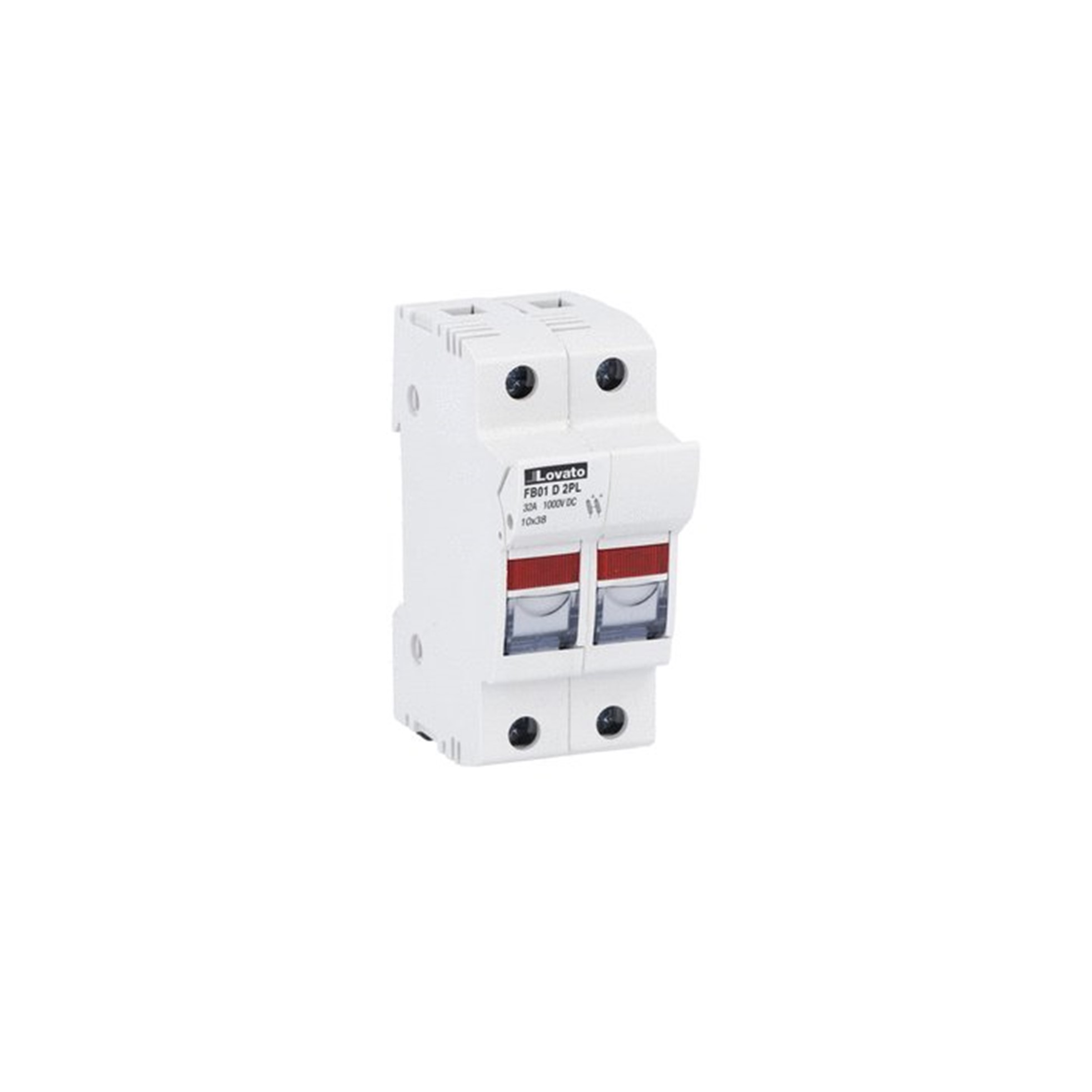 Portafusible 3x32A 1000VCC Para Fus 10x38mm 3P con Indicador FB01D2PL — Lovato — Lovato